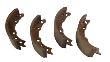 IN93-124-ORG SHOE KIT - BRAKE  4 thumbnail image