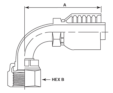 INWH-2023 FITTING - FEMALE SWIVEL 90 DE thumbnail image